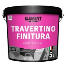 Віск фасадний ELEMENT Decor Travertino Finitura захисний 5 л